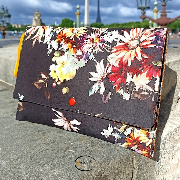 Pochette main Fleurs de Provence