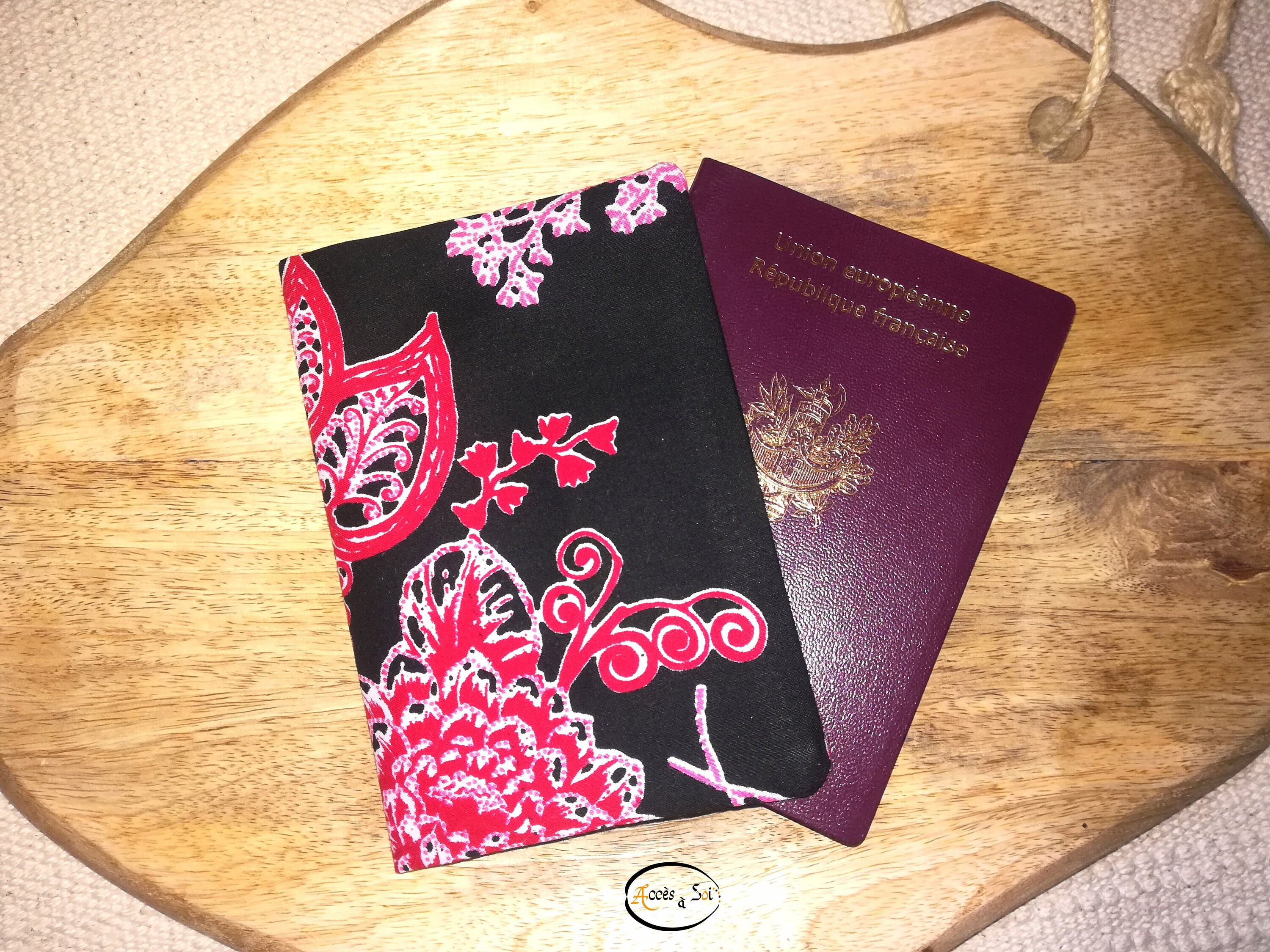 Case passport fabric. Flower patterns Etsy