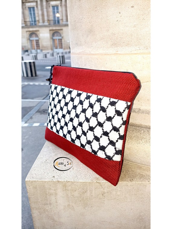 Palestine Keffiyeh Pouch Etsy