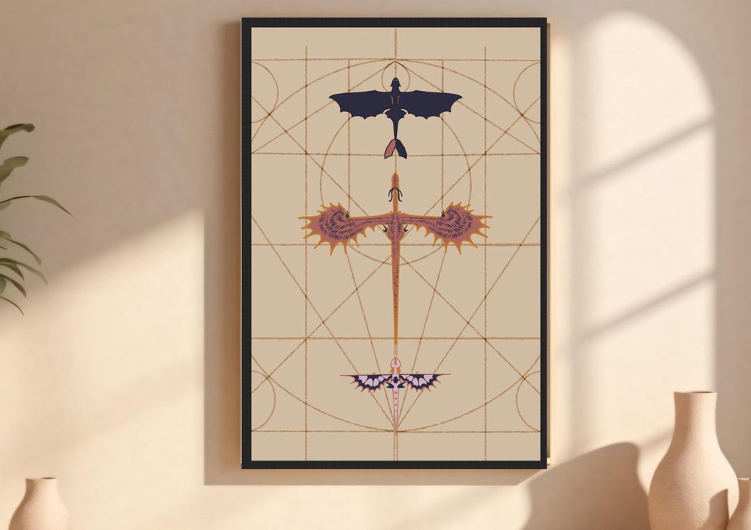 How to Train Your Dragon Art Digital Download - Etsy