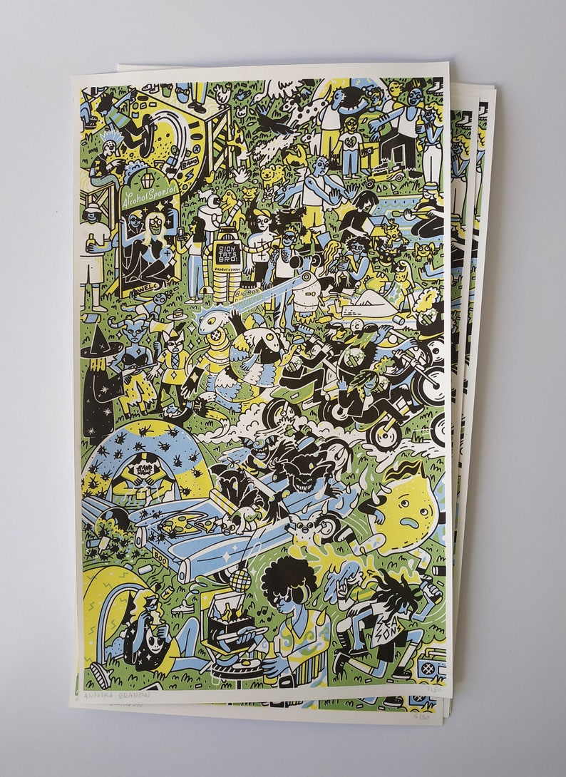 The Festival Screen Print image 3