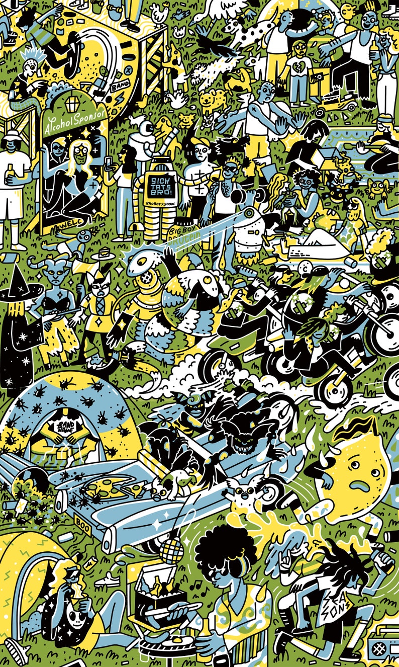 The Festival Screen Print image 5