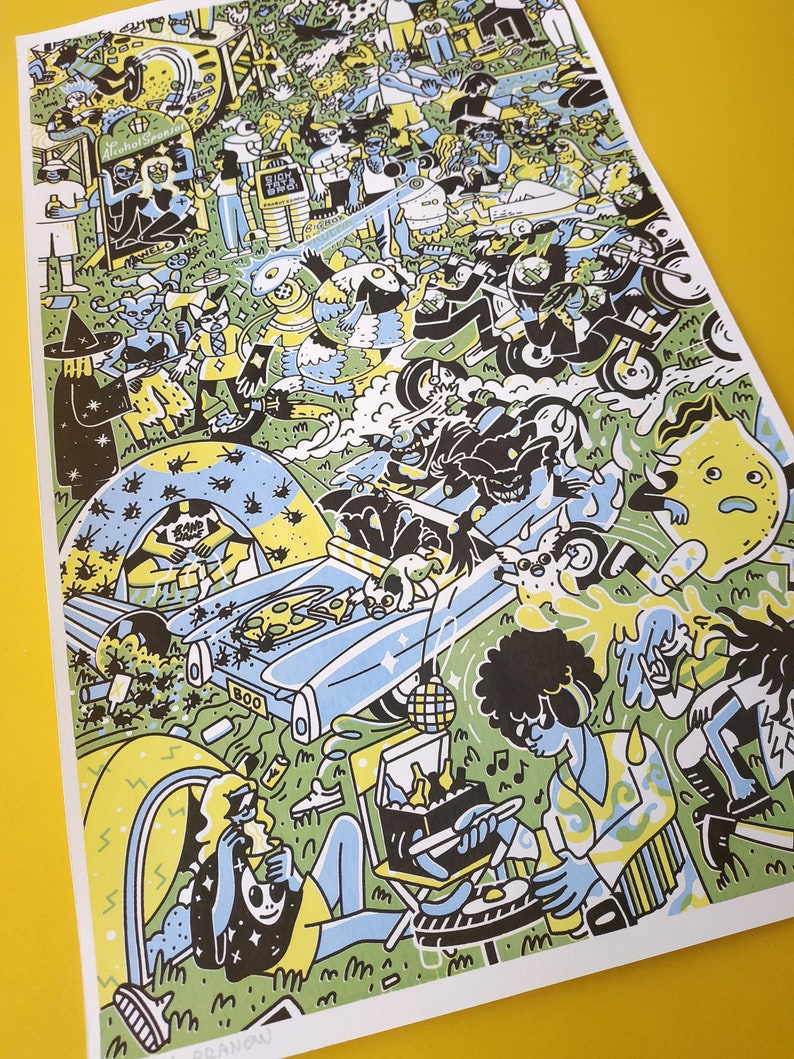 The Festival Screen Print image 2