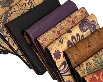 Handmade Cork Tract Card Holder | Service | Field Ministry Organizer