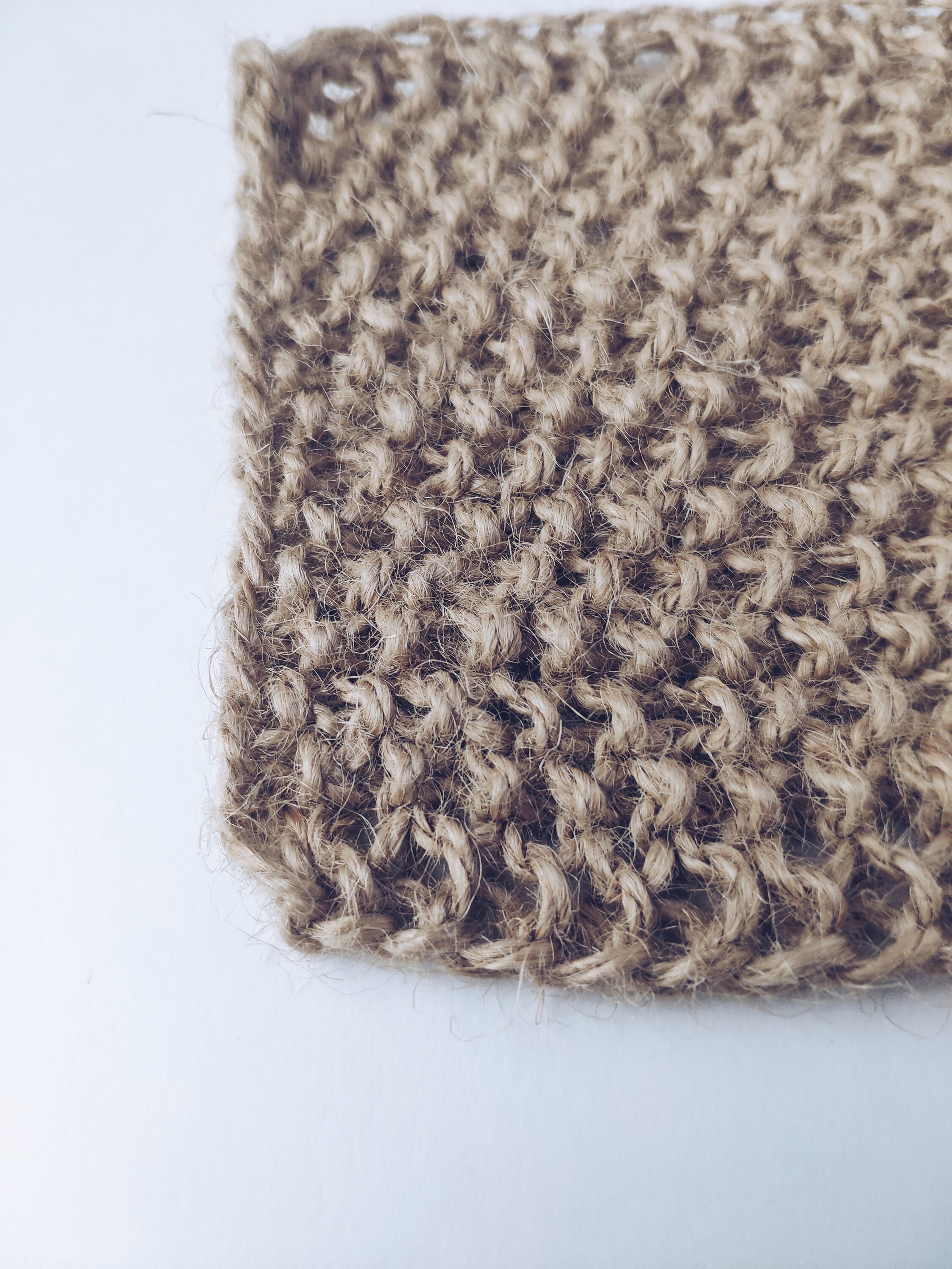 Jute Scrubbies Natural Crochet Dishcloth Organic Tawashi Etsy