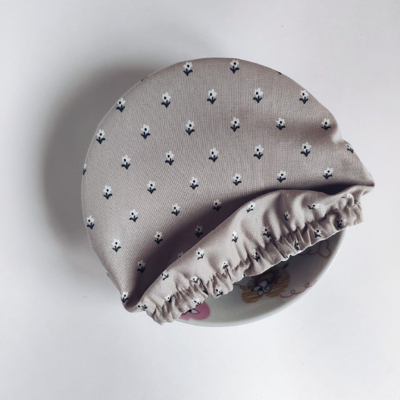 Reusable Bowl Cover PDF Tutorial how to Make Washable Plate Etsy