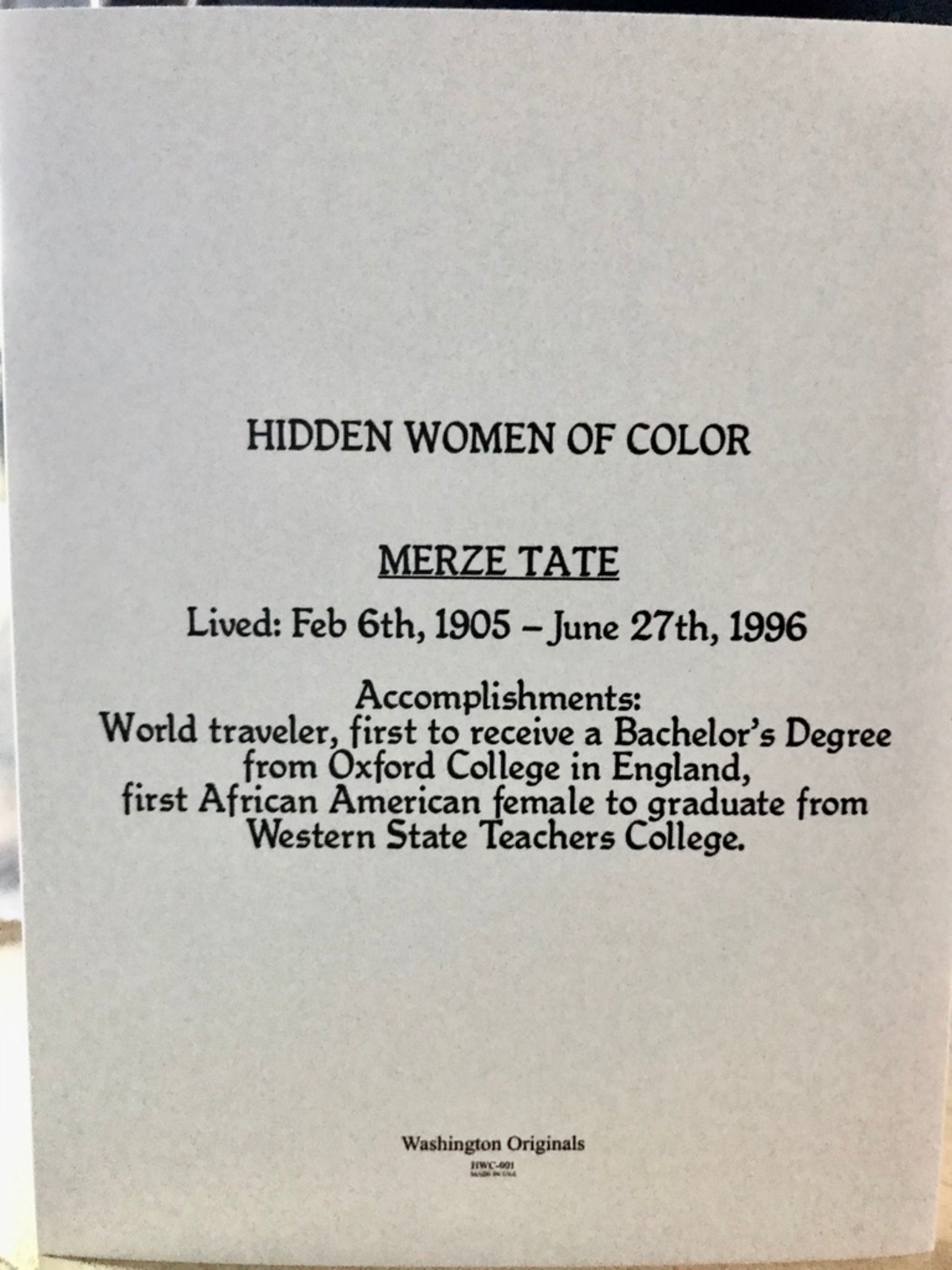 Hidden Women by Rebecca Rissman Hidden Women by Rebecca Rissman