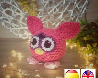 AmiguBubble Furby * Amigurumi * Patrón* Crochet Pattern
