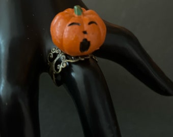 Spookytown Jackolantern ring