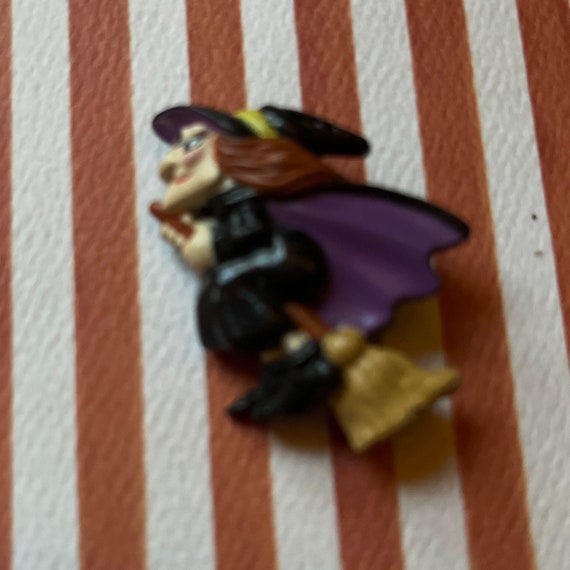 Russ witch vintage pin - image 1