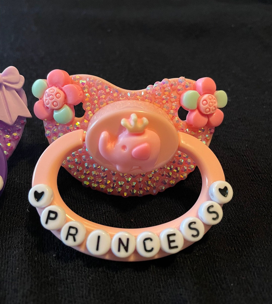Custom Adult Pacifier read Description Age Regression Gear, Adult Paci, Handmade Pacifier, SFW