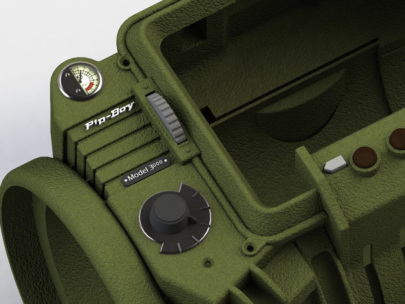 Pipboy 3000 3D Model - Etsy