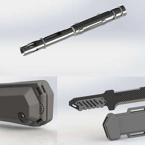 MGS4 Old Snake - 3D model cosplay kit