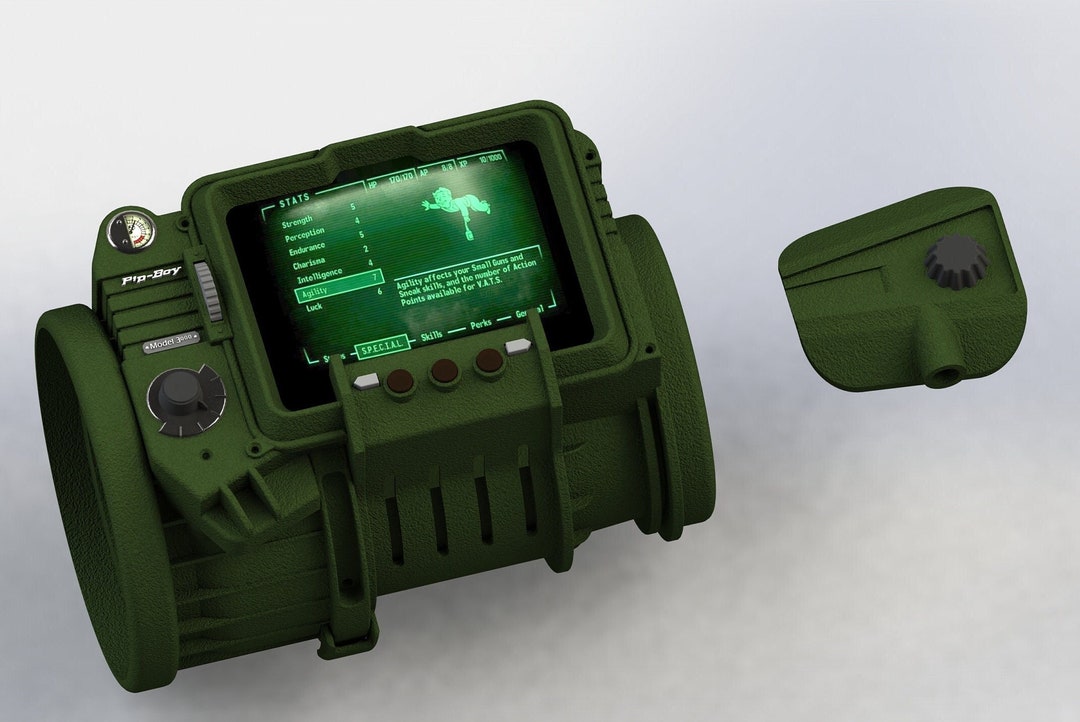 PIPboy 3000 - 3Dモデル - Etsy 日本