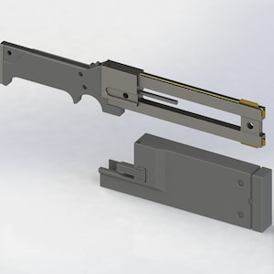 MGS PW CQC stun knife - 3D model