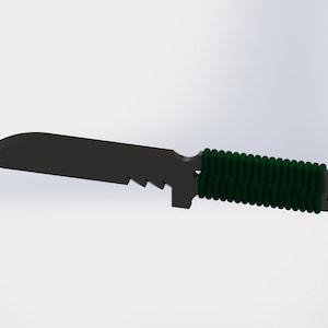 MGS3 CQC knife - 3D model