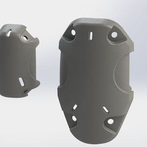 MGS Snake knee/elbow pads kit - 3D model