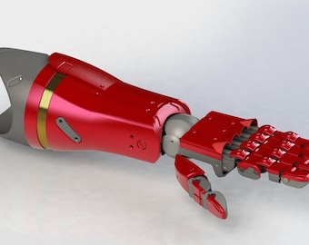 MGSV TPP Venom Snake Cyborg Arm - 3D Model - Etsy