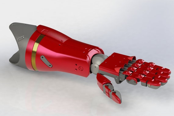 MGSV TPP Venom Snake Cyborg Arm - 3D Model - Etsy