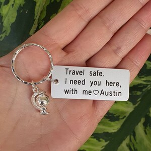 travel safe keychain