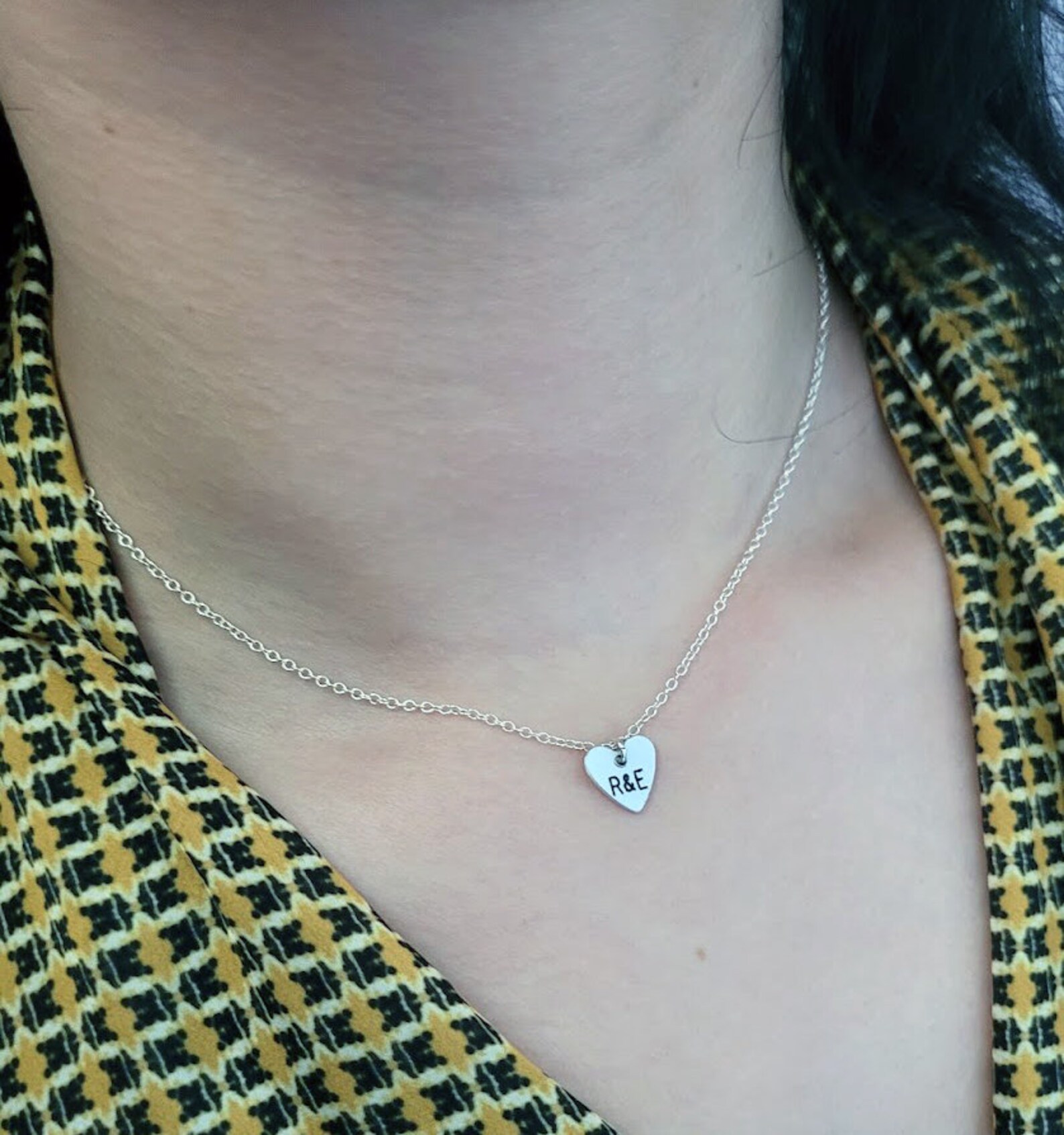 Personalized Keychain and Necklace Set Drive Safe Engraved Etsy