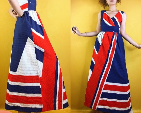 60S 70S VINTAGE // Waltah Clarke Pop Art Red White