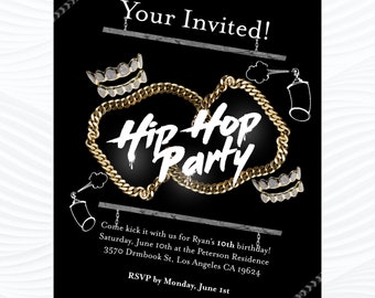 Hip Hop Party - Etsy
