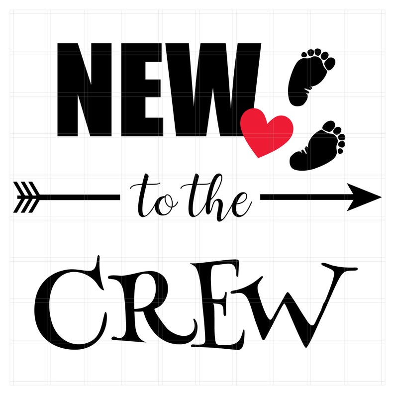 New to the Crew SVG File Hello world I'm new here SVG image 0.