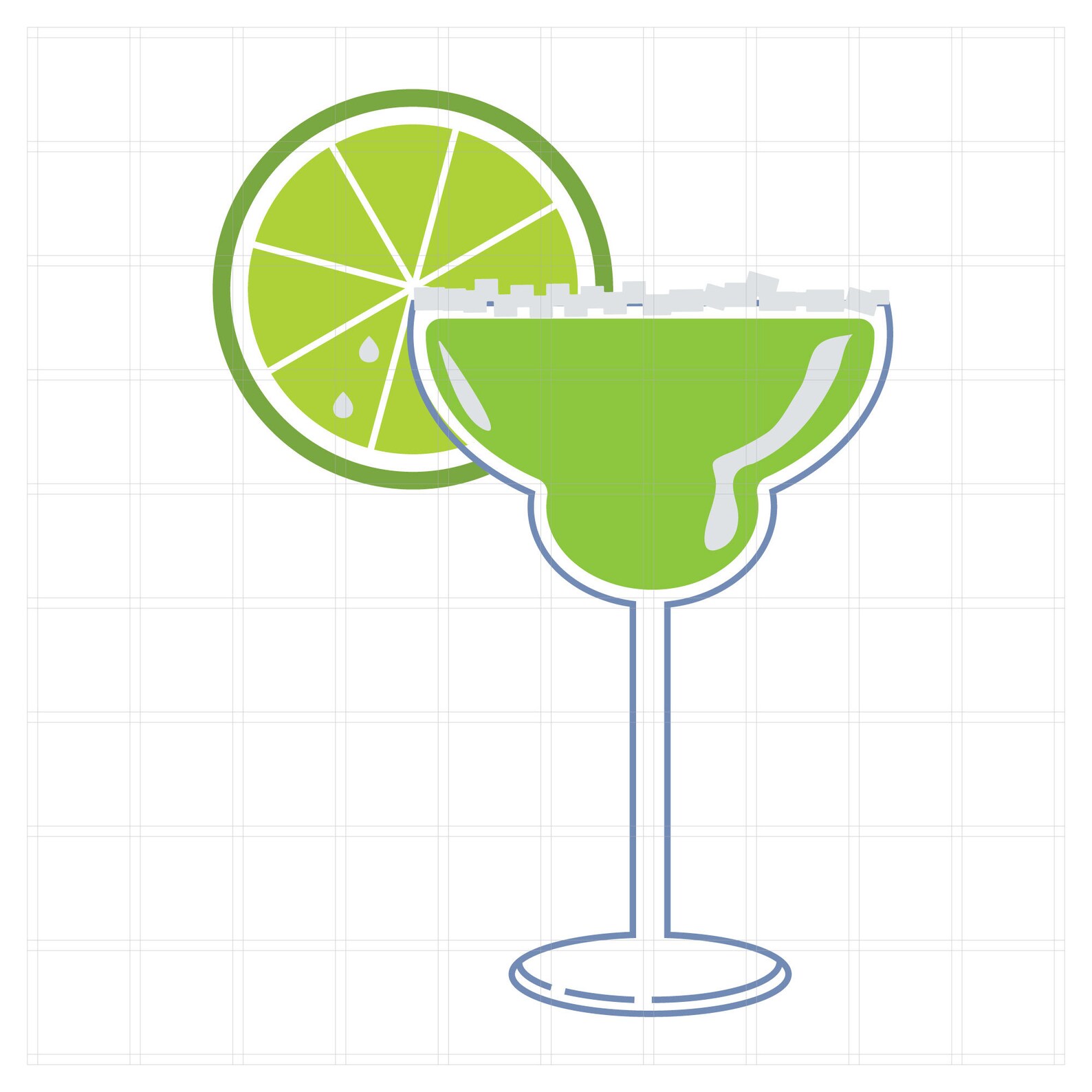 Margarita Glass SVG Lime SVG Cinco De Mayo Svg Margarita Etsy