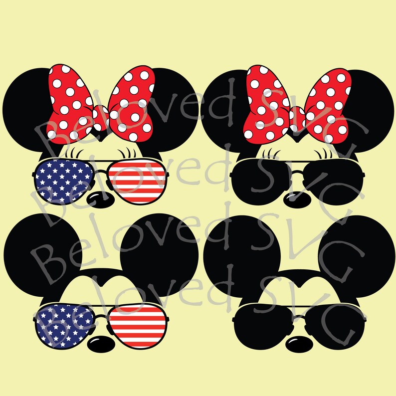 Download Mickey mouse svg Minnie mouse svg flag aviator sunglasses ...