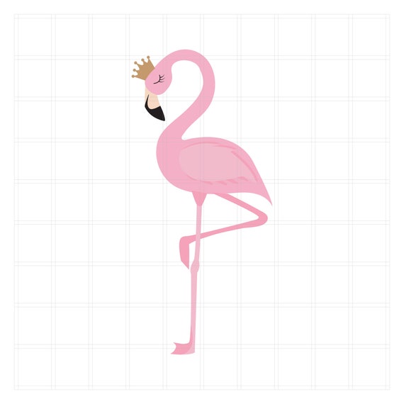 Download Cute Flamingo Svgflamingo Clipart Beautiful Flamingo Svg Etsy