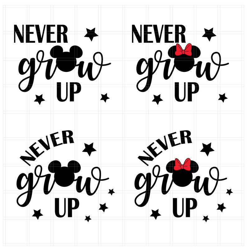Free Free Disney Svg Never Grow Up 821 SVG PNG EPS DXF File