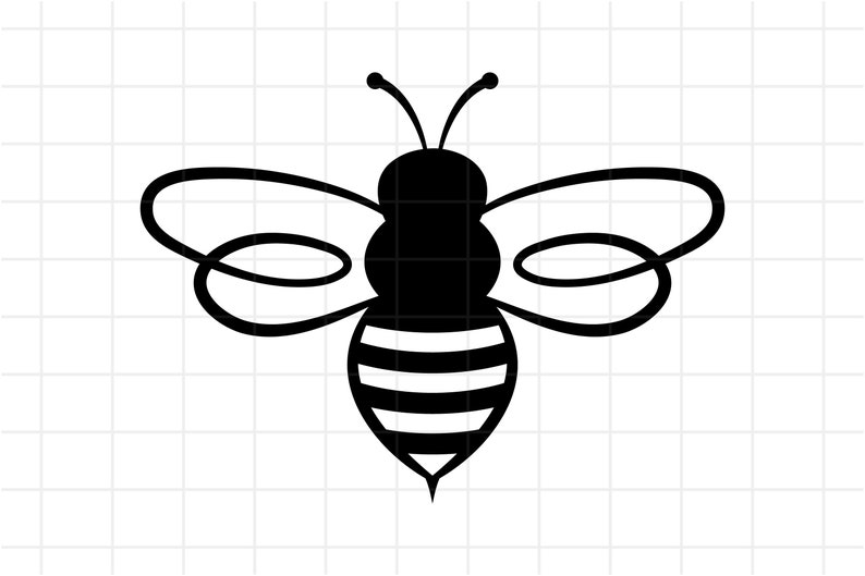 Download Bee SVG Cut File Honey Bee Cutting File for Cricut | Etsy