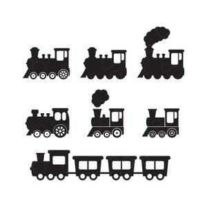 Train SVG, Train SVG Bundle, Train SVG, Choo Choo Train Svg, Train Clipart, Cut Files For Silhouette, Files for Cricut, Png
