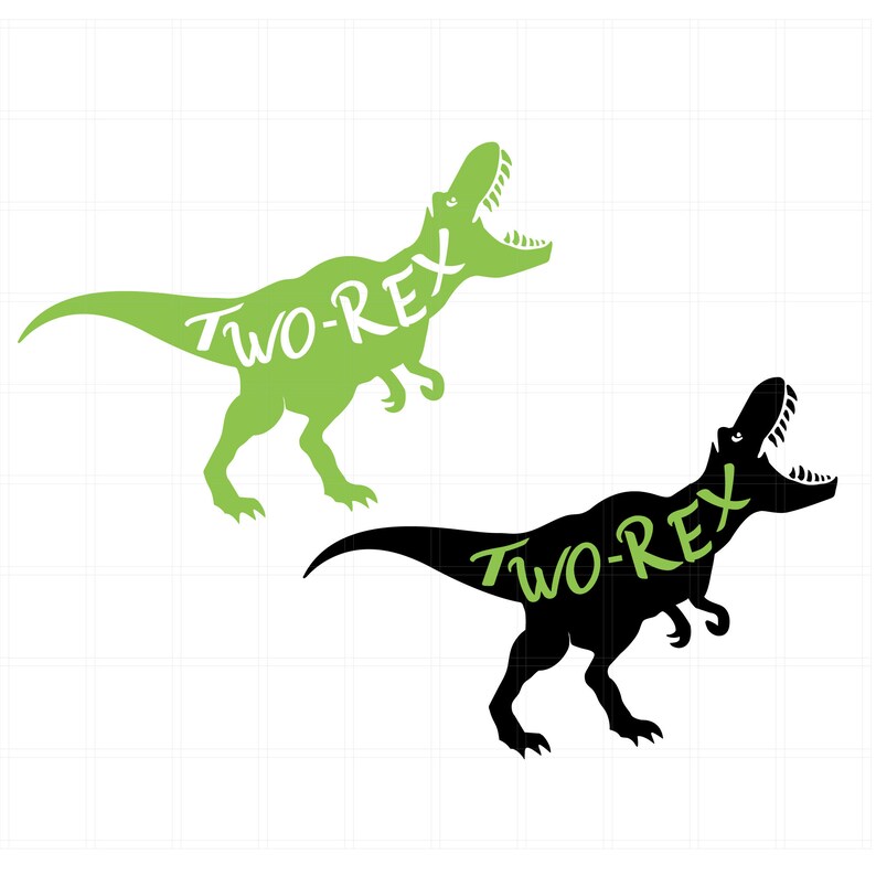 Download Second Birthday SVG Two Rex SVG Birthday Boy SVG T-Rex svg ...