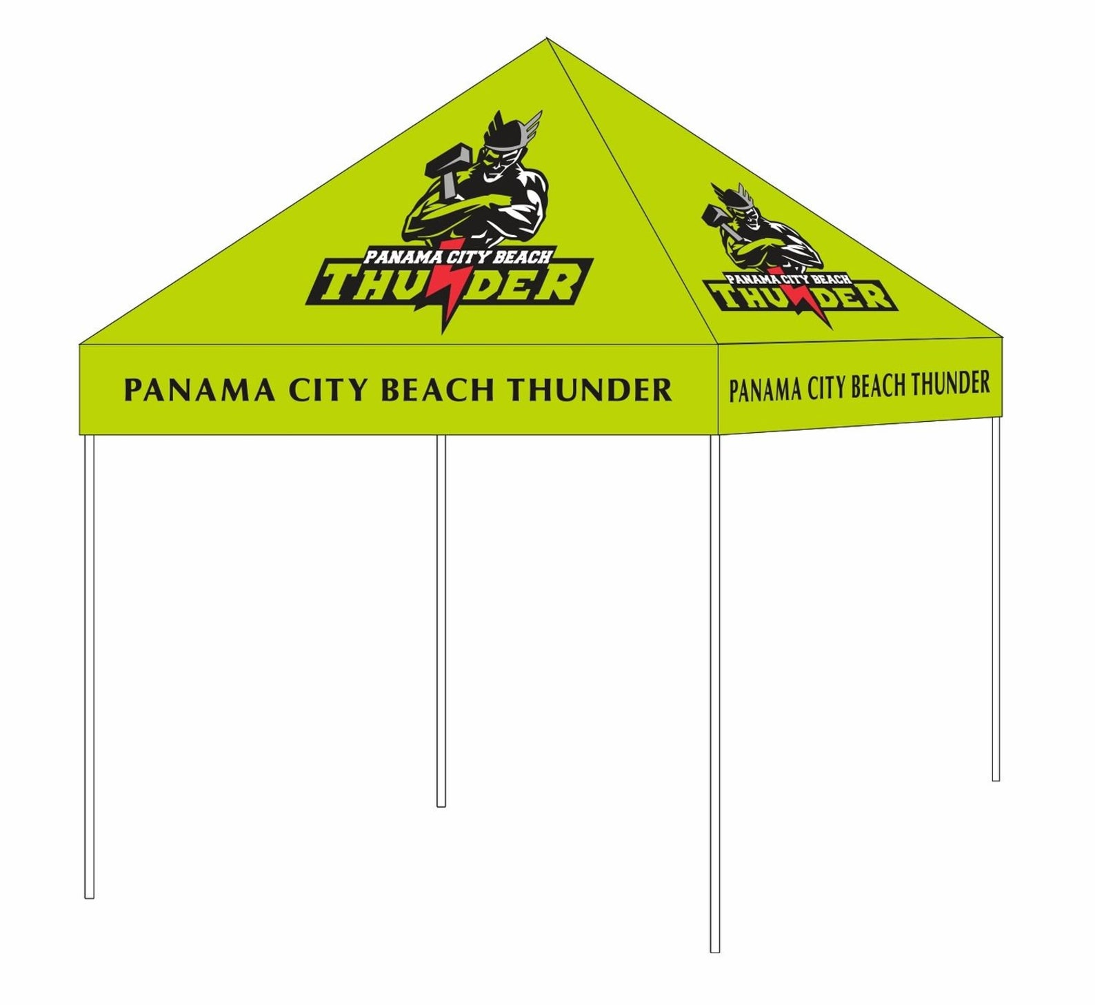 Custom Full Color Graphics Printing Display Combo 10 X 10 Replacement ...