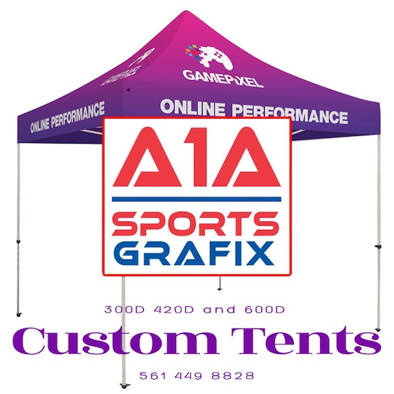 Custom printed canopy cheap top