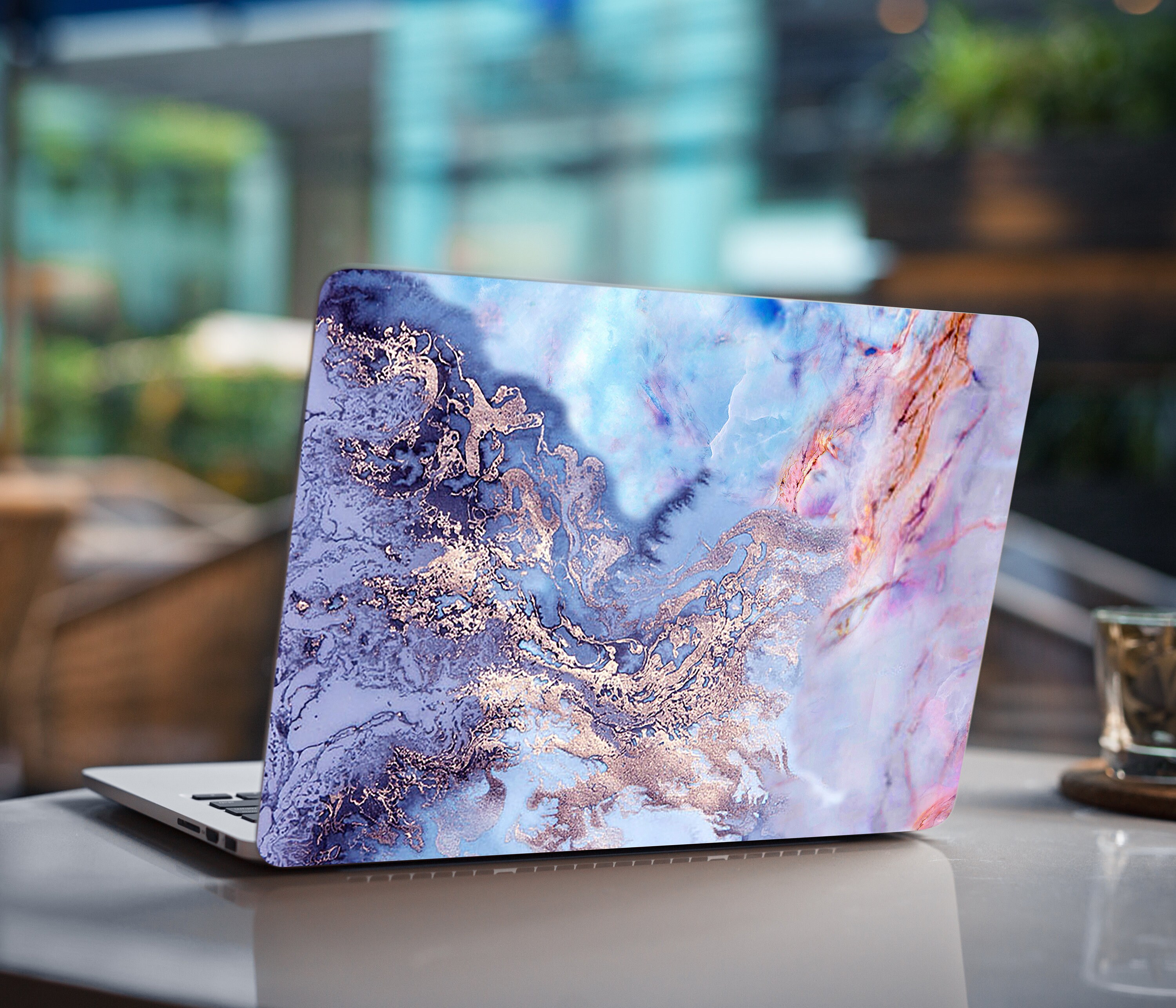 Black Marble Laptop Case Etsy Canada