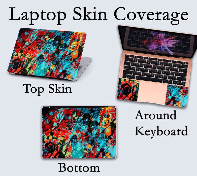Pearl Shell Laptop Skin Abalone Decals Sticker Full Coverage Green Seashell Laptop Decal Universal Laptop Chromebook Samsung Razer Microsoft
