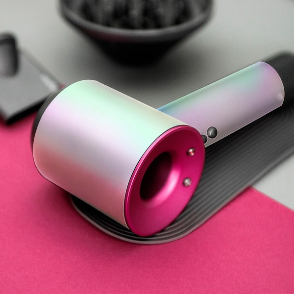 Dyson Hair Dryer Light Pink Pearl Protect Skin Water-Proof Decals Imitation Scratch Full Cover Skins Hair Dryer Protection Surface Sticker