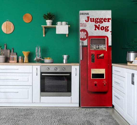 Juggernog Drinks Machine Skins Fridge Juggernog Pattern Wrap Etsy