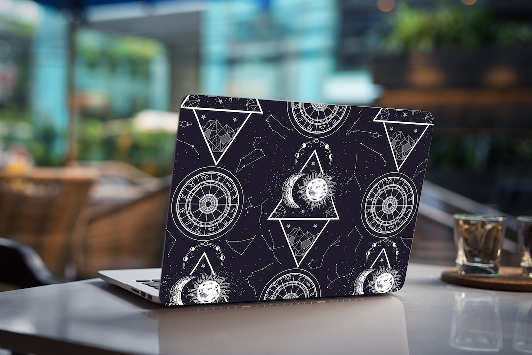 Stars Space Laptop HP Stickers 14 Inch Universal Laptop Skin HP Moon