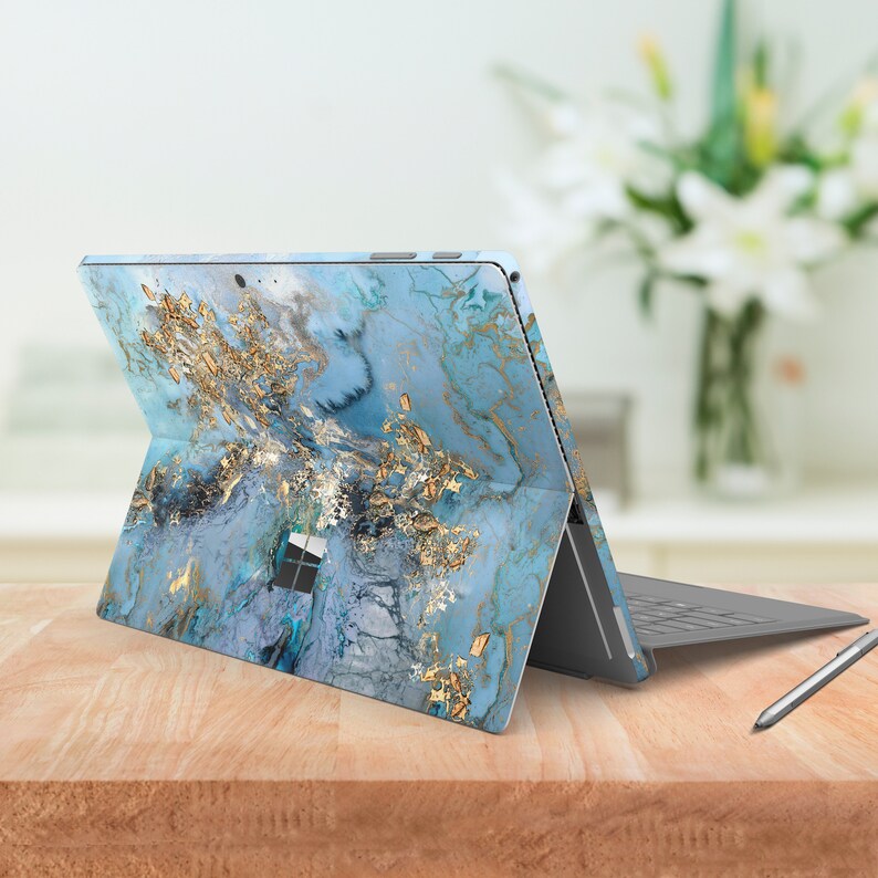 Gold Placer Surface Book 2 Skins Microsoft Laptop Surface Pro Etsy