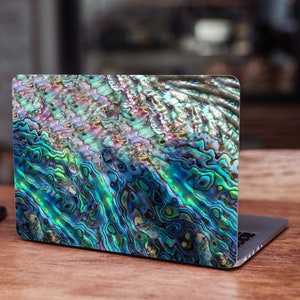 Pearl Shell Laptop Dell Acer MacBook Skins Abalone Decals Lenovo Full Coverage Laptop Universal Chromebook Samsung Razer Microsoft Asus