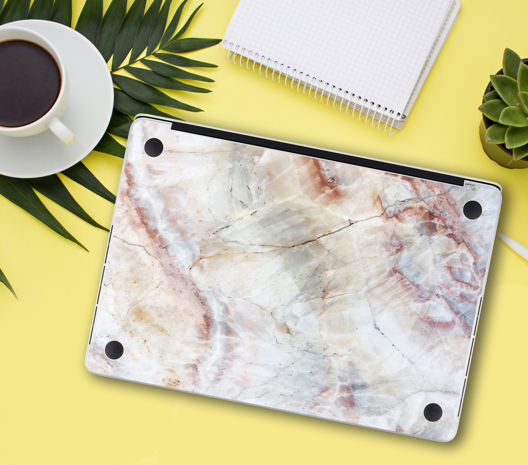 Skin Wrap für Macbook Air 11 Zoll Wolf Dreamcatcher Rücken weiß