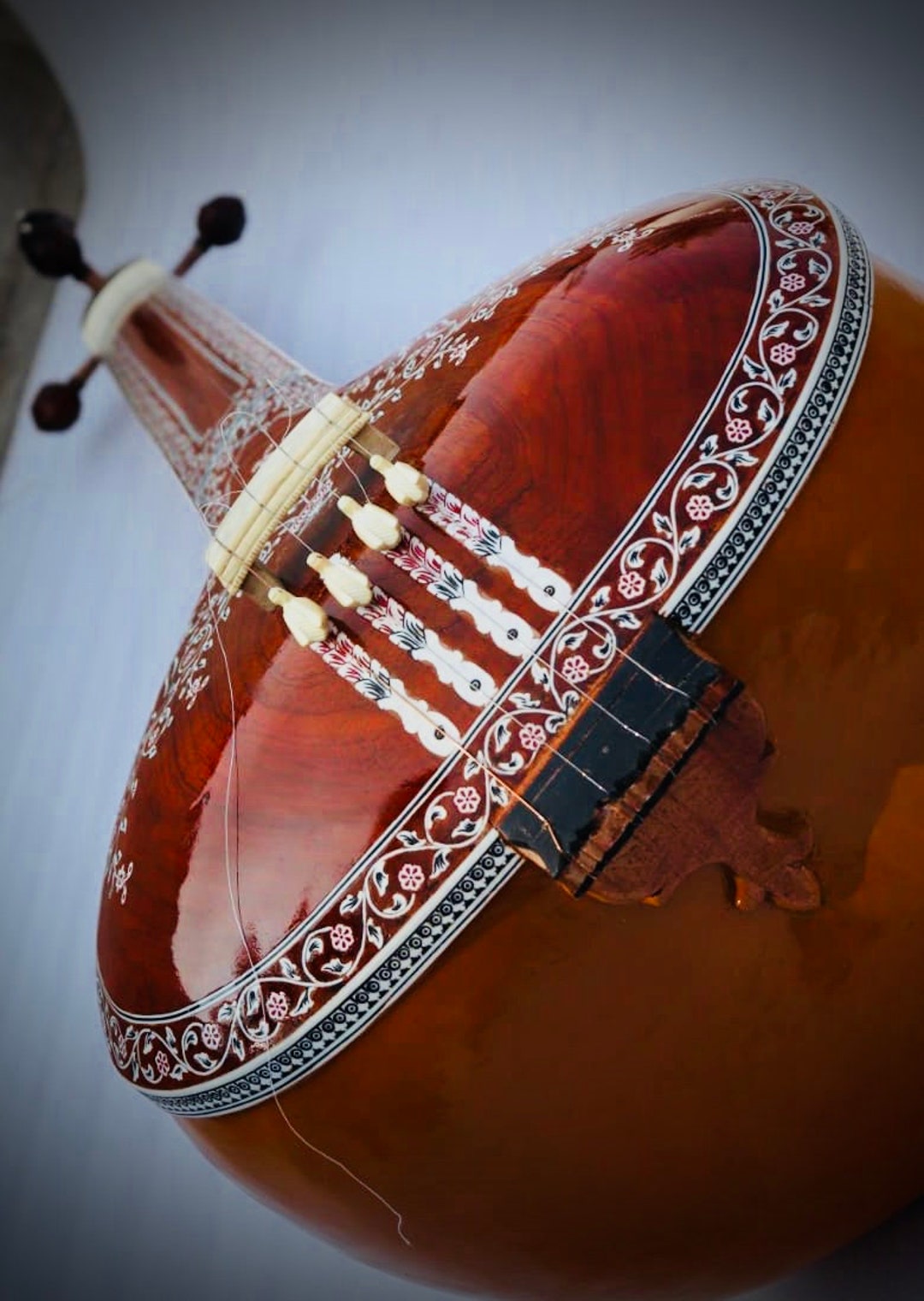 Tanpura -male ( Highest Quality) Hemraj (includes Pro Flight/hard