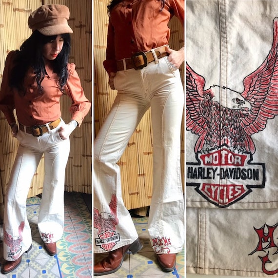 Original hand painted 70s Levi’s orange tag hand p