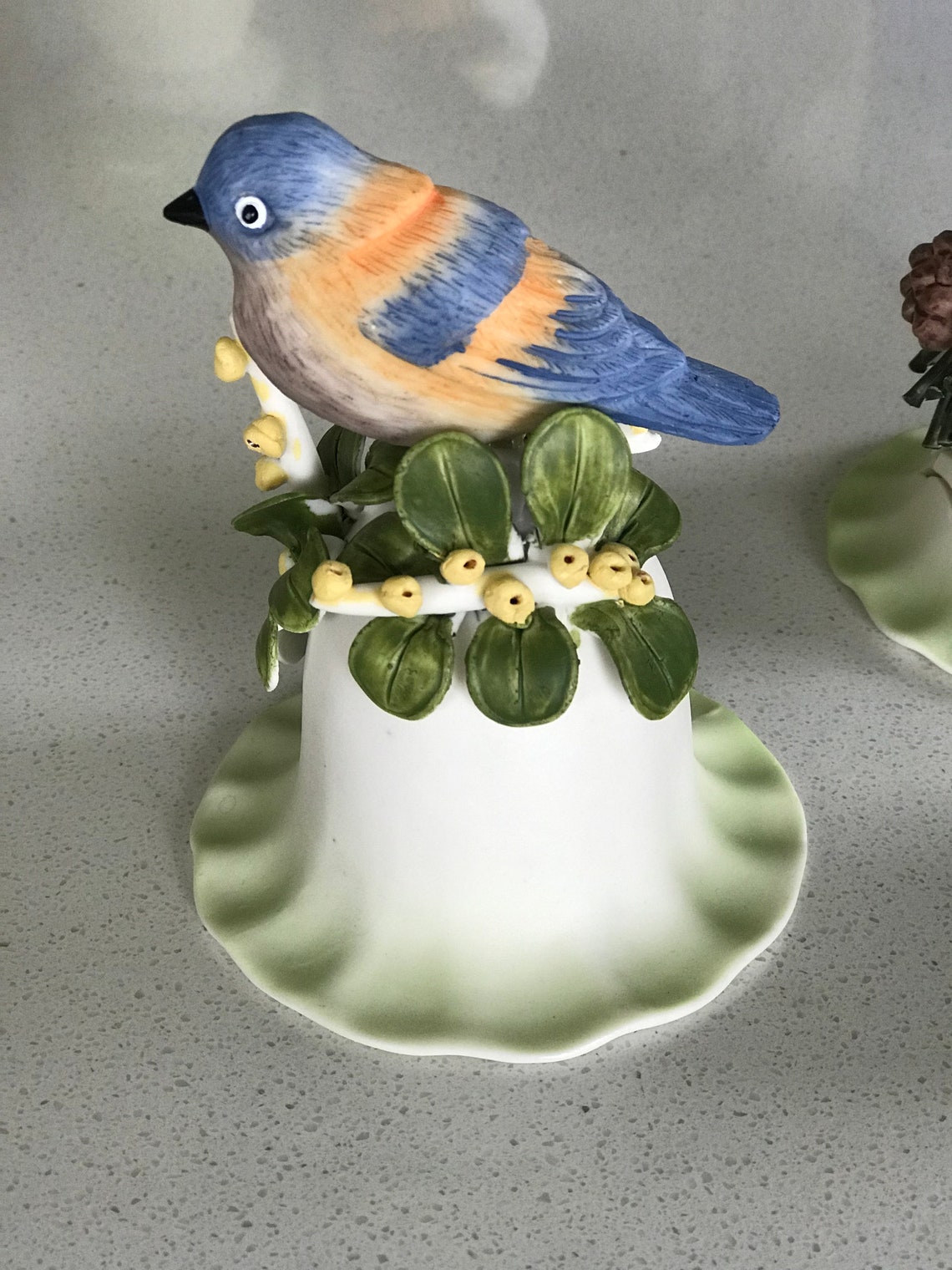 clay bird bell clay bird bell