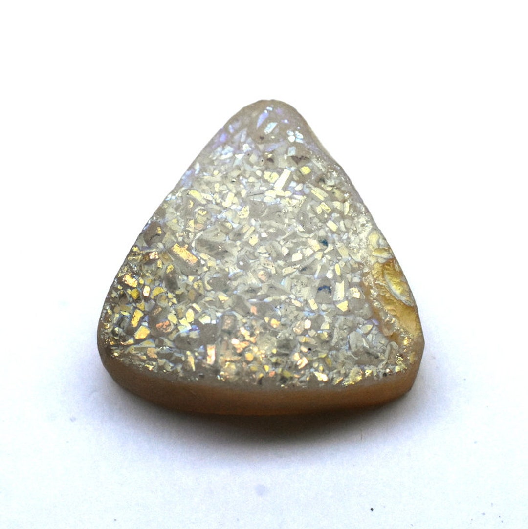 Dyed Druzy Stonedyed Colour Druzy Stone 52.75crt Loose Etsy