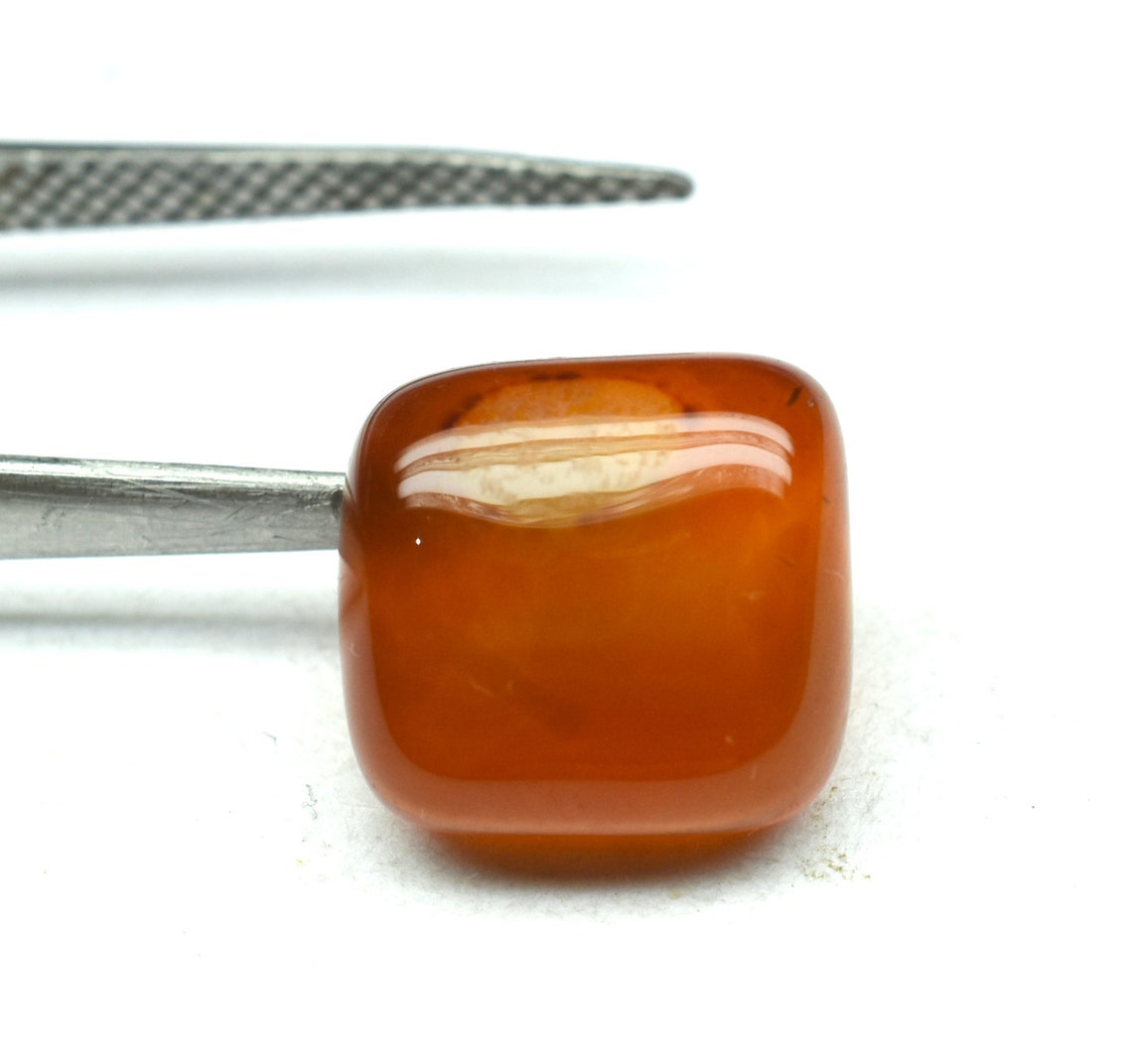 Naranja Natural Naranja ágata Gema Ágata piedra preciosa Etsy